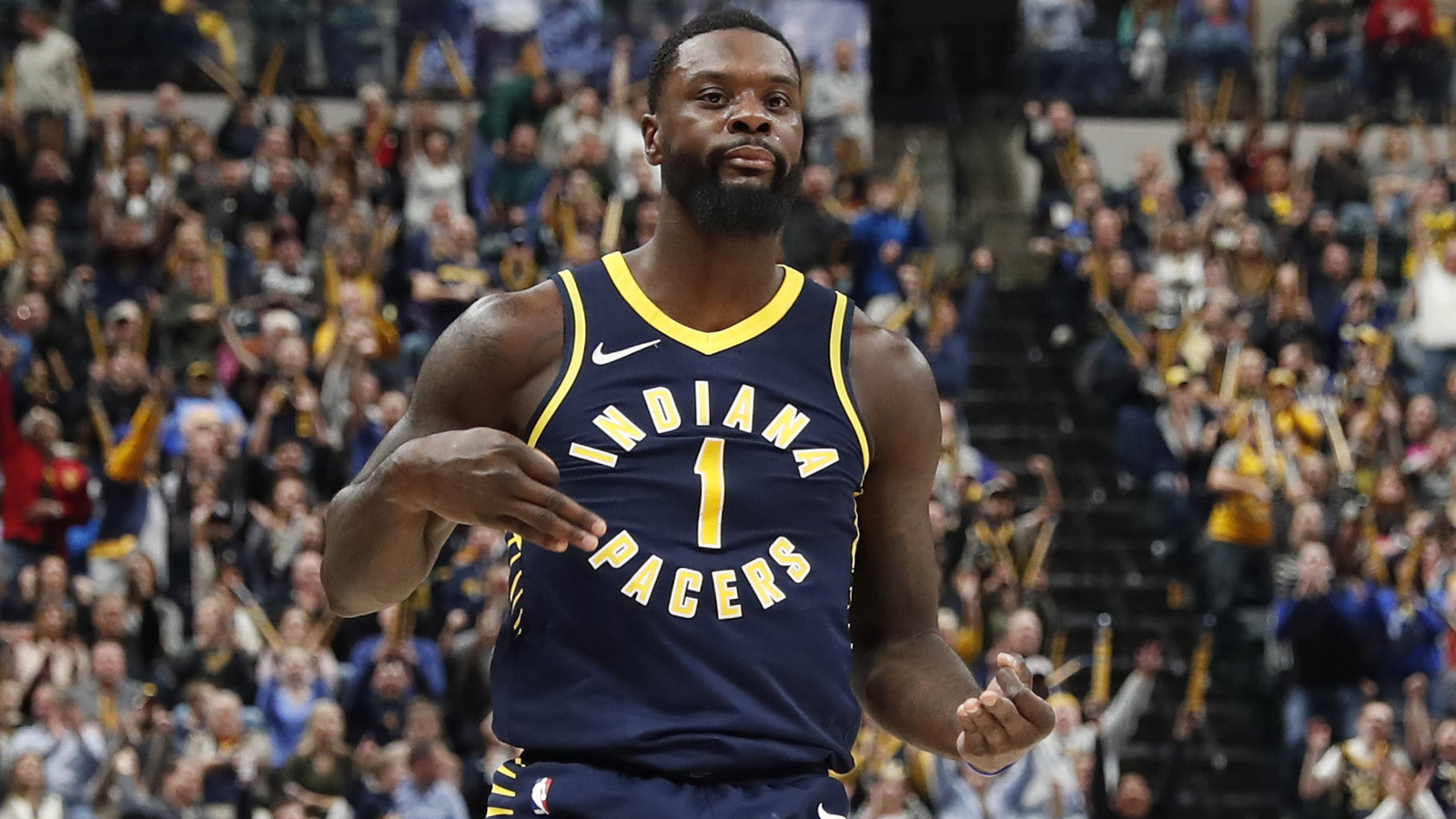 爱游戏tv-步行者逆转篮网，高诗岩状态火热